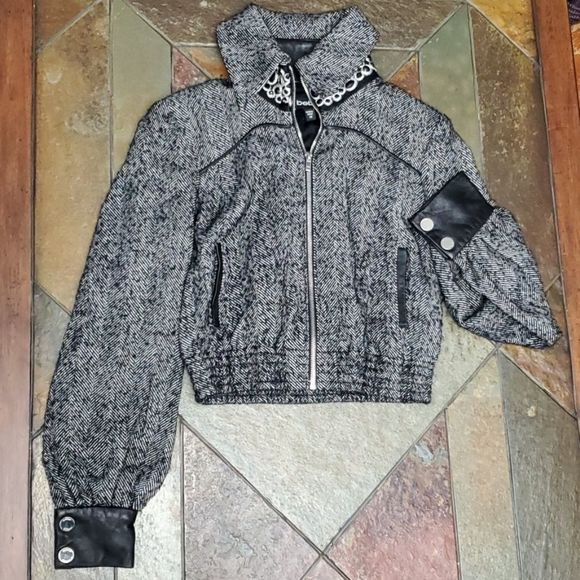 BEBE jewled jacket. New no tags. - Picture 4 of 11